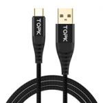 USB кабель TOPK Type-C AN42/Black