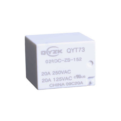 Реле QYT73-024DC-ZS-152 20A 1C coil 24VDC