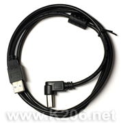 Cable USB A-USB B 90° 1.5M