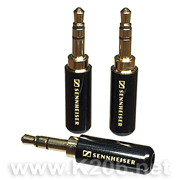 Штекер Sennheiser 3-pin 3.5mm / BLACK