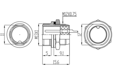 GX12-3M (MIC333-mini)