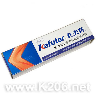 Клей-герметик Kafuter K-705 45г прозрачный
