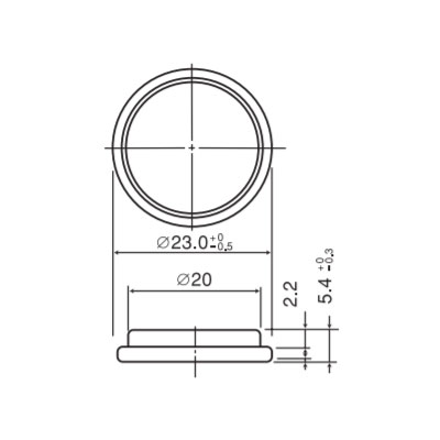 Батарейка Panasonic CR2354 Lithium 3V