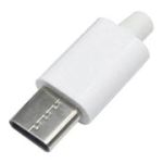 Вилка USB Type-C 4pin белая CN-7-07