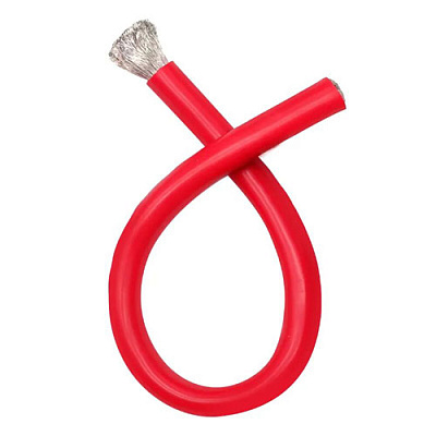 Провод силиконовый SIL-21.2-RED (4AWG)