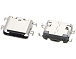 Гнездо USB Type-C 16pin t=1.6mm угловое C-09