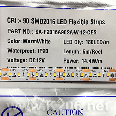 LED стрічка QL-F2016A90SA-W-12-CES