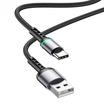 USB кабель BOROFONE-BU33 Type-C Индикация