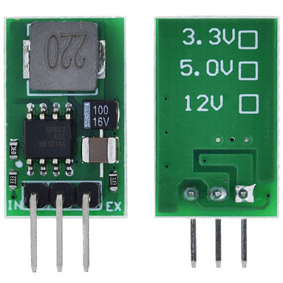 HX1314 DC-DC зниж. модуль 5.5-32V/5V 1A