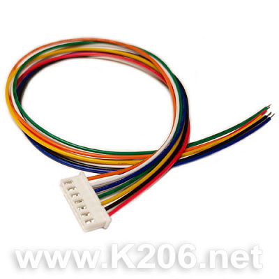 Балансировочный разъем JST-XH 6S с кабелем 7pin