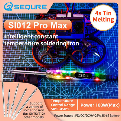 Паяльник SEQURE SI012 Pro Max Kit SI-D24