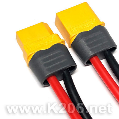 XT60H-F/M AMASS (пара) з проводом 16AWG 100mm