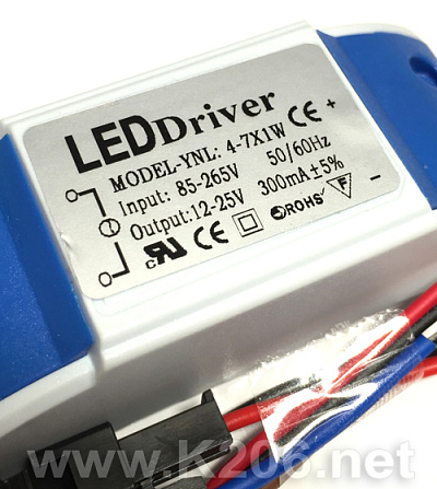 LED драйвер LEDDRV-4-7x1W Box