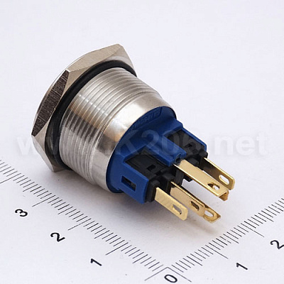 Кнопка антивандальна HQ22S/F11-24V-R