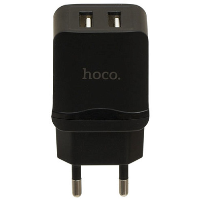 Зарядное устройство 2*USB HOCO C33A BLACK