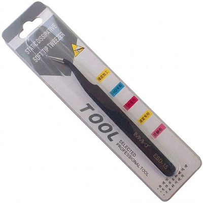 Пінцет MMNJ ESD-15 (120mm)