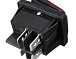 Перемикач KCD2-201N-LED-RED