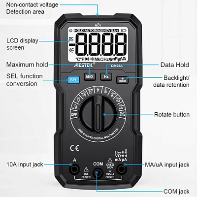 Цифровой мультиметр MESTEK DM95A