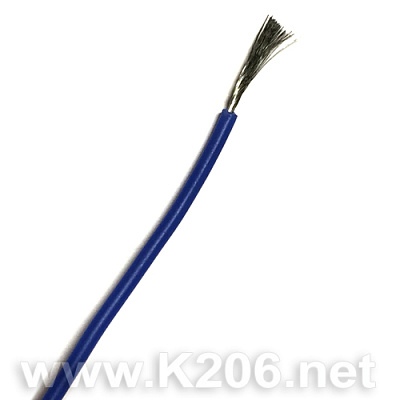 Провод силиконовый SIL-0.2-BLUE (24AWG)