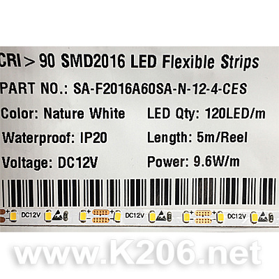 LED стрічка QL-F2016A60SA-N-12-4-CES