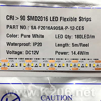 LED лента QL-F2016A90SA-P-12-CES