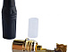 Гніздо RCA, gold, black, металевий корпус