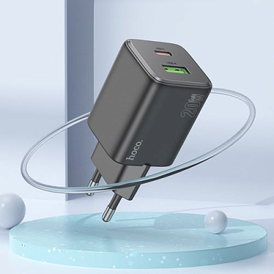 Зарядний пристрій 2*USB HOCO N41