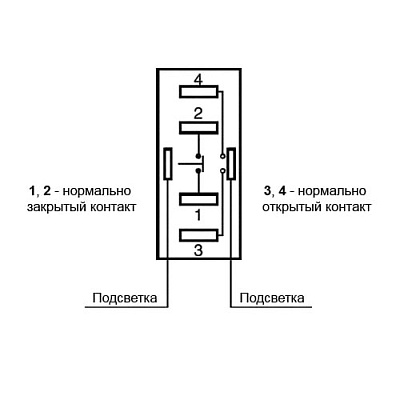 Кнопка антивандальна HQ22S/F11-24V-G