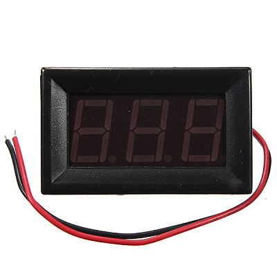 Вольтметр 5-120V-RED