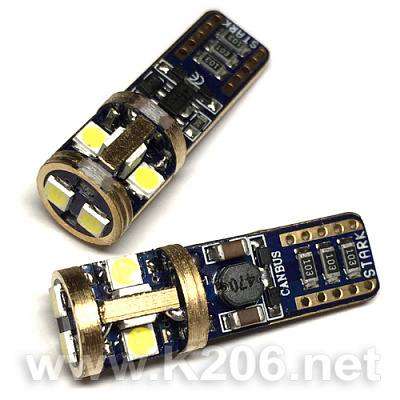 T10 3030 10SMD Canbus