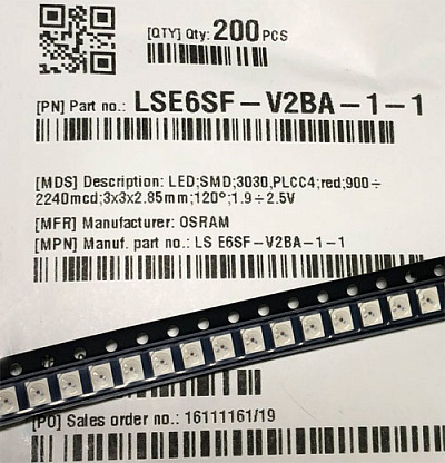 LED OSRAM LSE6SF-V2BA-1-1