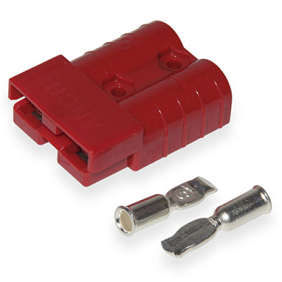 Разъем SB50A RED 8AWG аккумуляторный