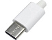Вилка USB Type-C 4pin біла CN-7-07