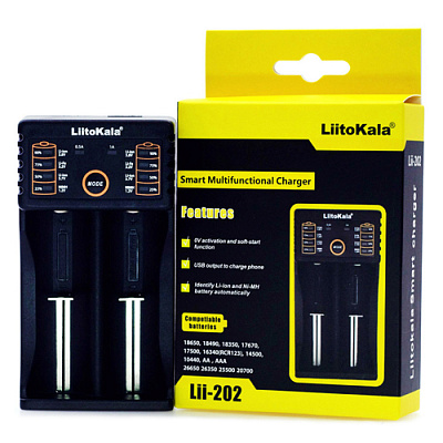 Lii-202 Універсальне ЗУ LiitoKala