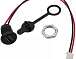 Гніздо USB Type-C 2pin з проводом 150mm Black