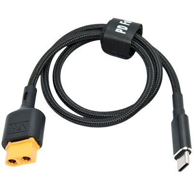 Кабель CS100 USB Type-C to XT60, 1m, 100W
