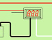 Амперметр DC0-999mA