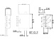 Гнездо USB Type-C 6pin t=0.8mm угловое C-20
