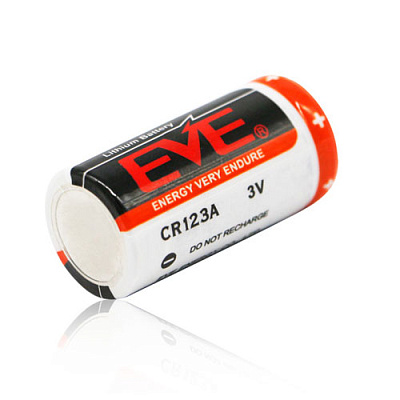 Батарейка CR123A / 3V / EVE