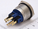 Кнопка антивандальна HQ22S/F11-24V-G
