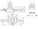 Кнопка HH1208-2.5 (PBS-128) з фіксацією ON-OFF