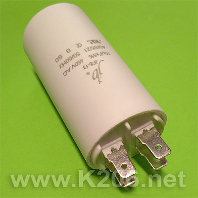 Конденсатор 10мкФ 450VAC (JFS-13-10)