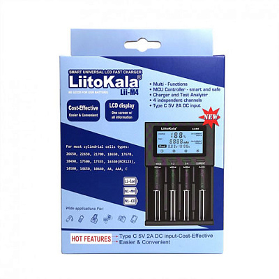 Lii-M4 Універсальне ЗУ LiitoKala