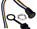 Гніздо USB Type-C 6pin з проводом 150mm Black