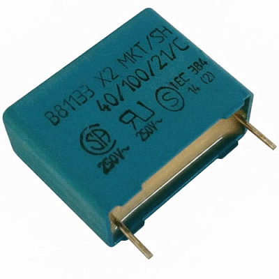 Конденсатор плівковий MKT X2 0.47uF 275VAC