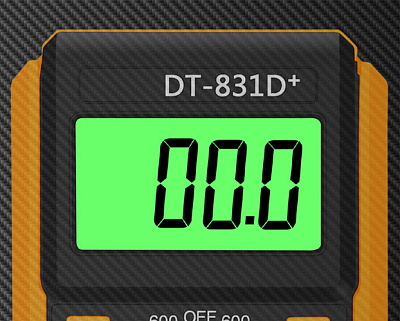 Цифровой мультиметр DT-831D+