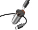 АЗП 12-24V Hoco NZ16B 2xUSB 45W Grey