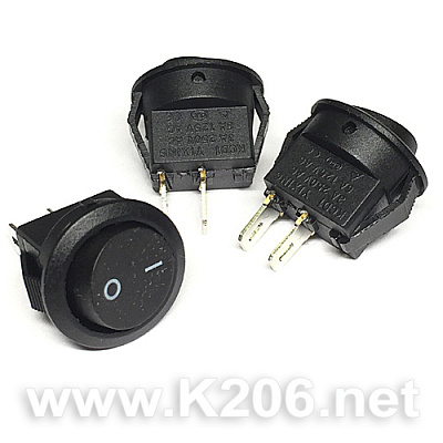 Перемикач SMRS-101-2/C (KCD11)