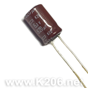 Конденсатор KZG-820/6.3V