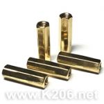 Стійка латунна PCSS-M2.5x12 (шестигранник)